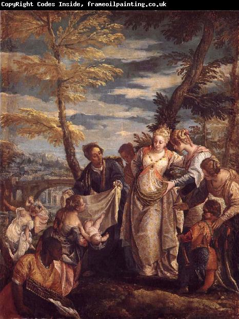 Paolo Veronese Moses found in the reeds